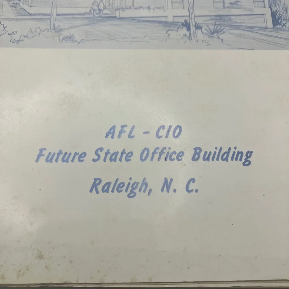 Our Favorite Recipes Cookbook North Carolina State AFL CIO 1968 First‎ Printing